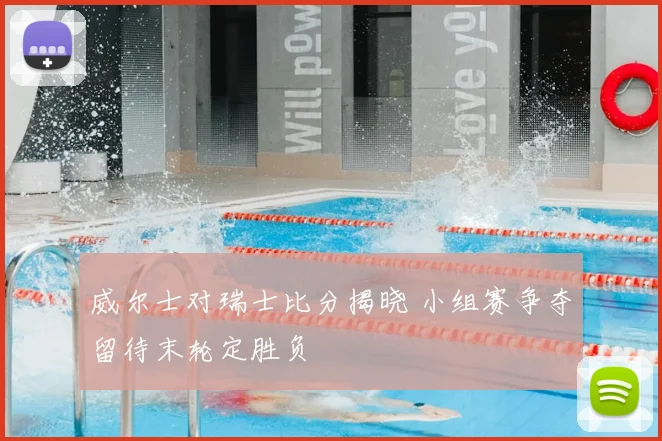 威尔士对瑞士比分揭晓 小组赛争夺留待末轮定胜负